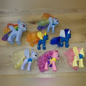 My Little Pony Colorful Winged Pony Set 7 Pcs
